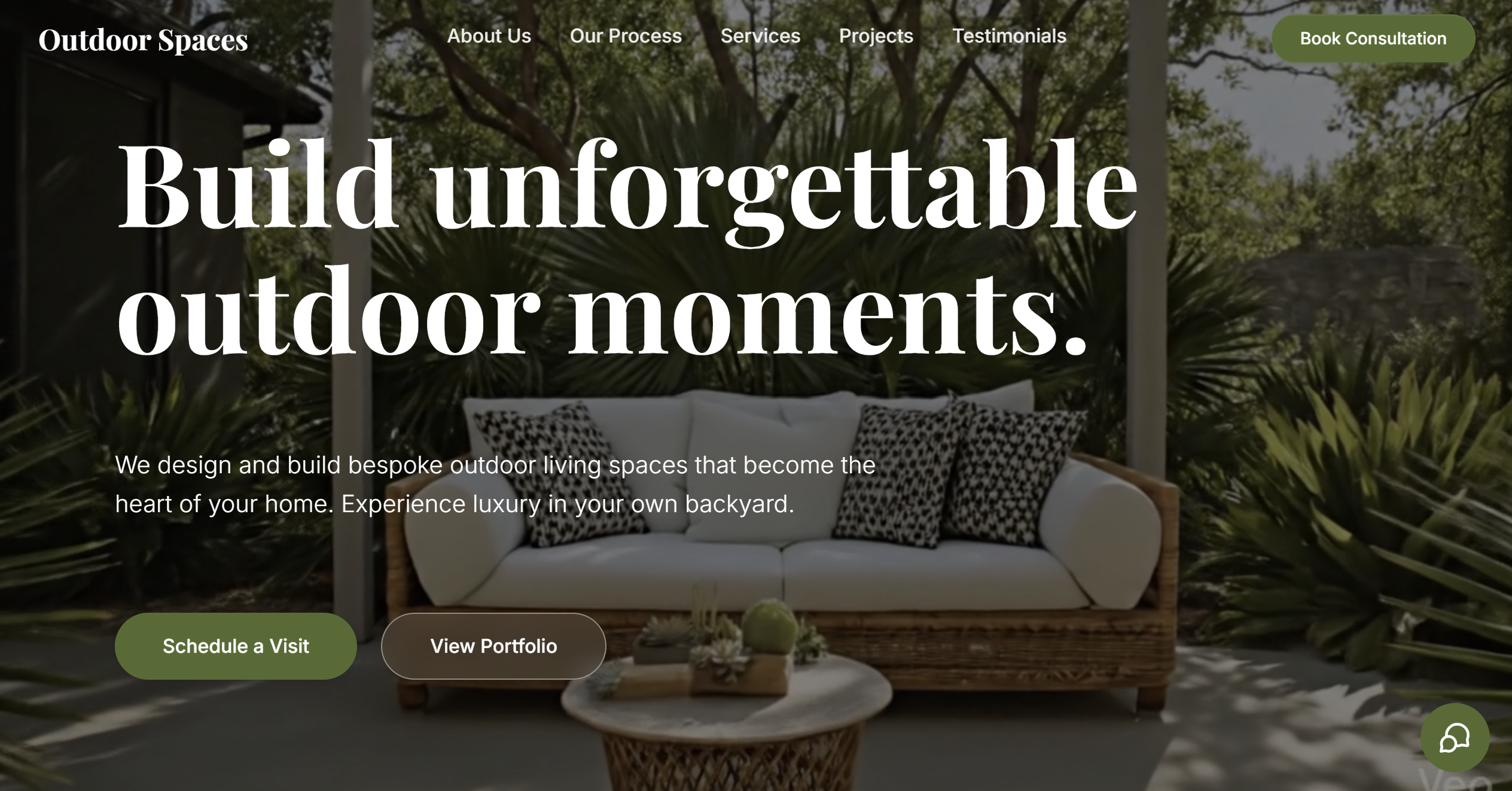 Fortworth Outdoor Spaces - Website